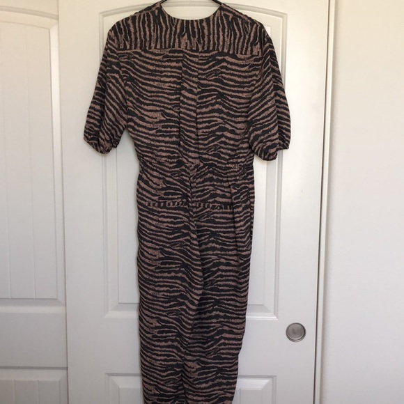 Joie parish’s zebra print puff sleeve jumpsuit - Picture 8 of 8